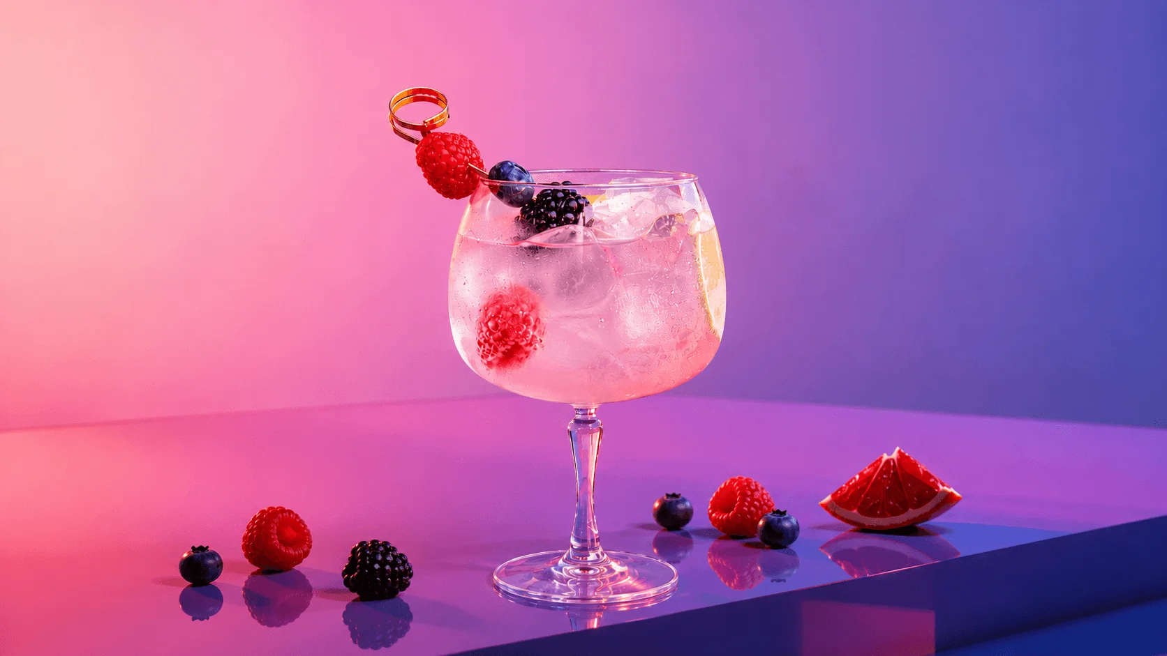Malfi pink GIN & tonic